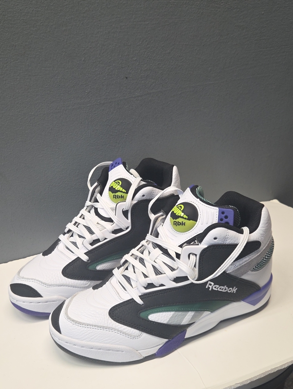 Reebok Mens Shaq Victory Pump 'Basketball Meets Tennis' Size 7.5